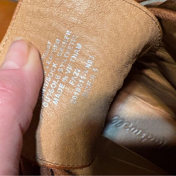 MADEWELL The Rayna lace-up boot leather combat English Saddle women’s sz 8.5 EUC - Picture 13 of 13